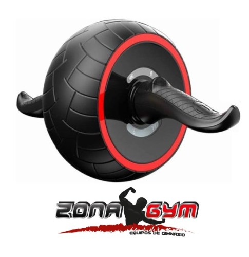 RUEDA GRANDE PARA ABDOMEN CON REBOTE AUTOMATICO 